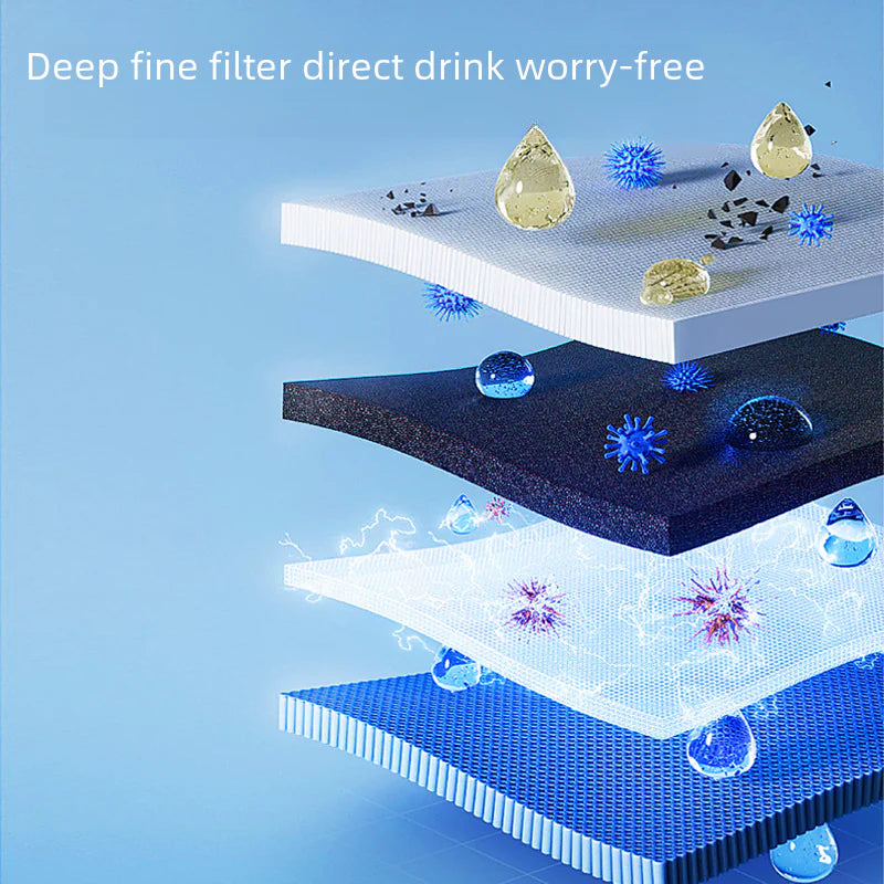 Smart Pet Wireless Water Dispenser with Stainless Steel Bowl